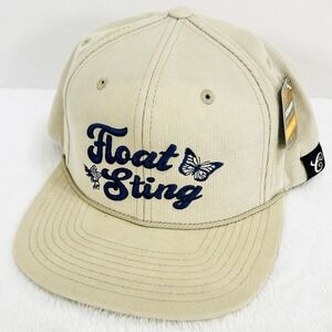 Muhammad Ali Contenders Float & Sting Rope Hat Cap Snapback Adjustable Beige
